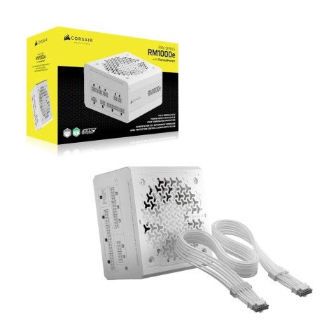 Corsair RM Series RM1000e moduł zasilaczy 1000 W 24-pin ATX ATX Biały