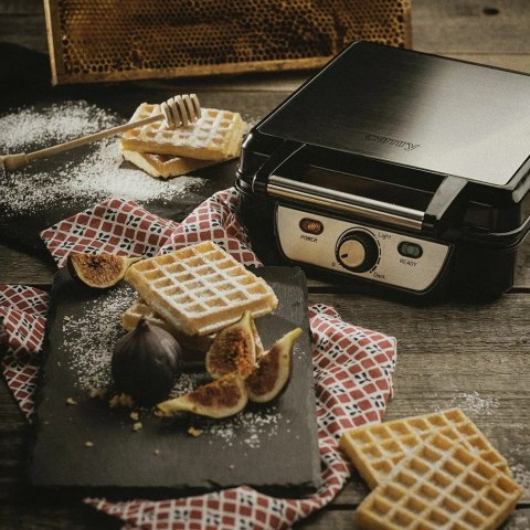 Camry CR 3025 gofrownica 4 wafel(e) Czarny 1500 W