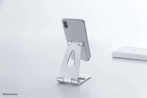 Neomounts DS10-160SL1 uchwyt Uchwyt pasywny Telefon komórkowy/Smartfon Srebrny