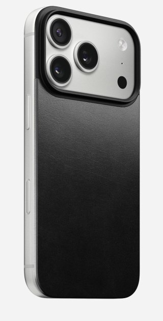 Nomad Mag Leather Back pokrowiec na telefon komórkowy 16 cm (6.3") Czarny
