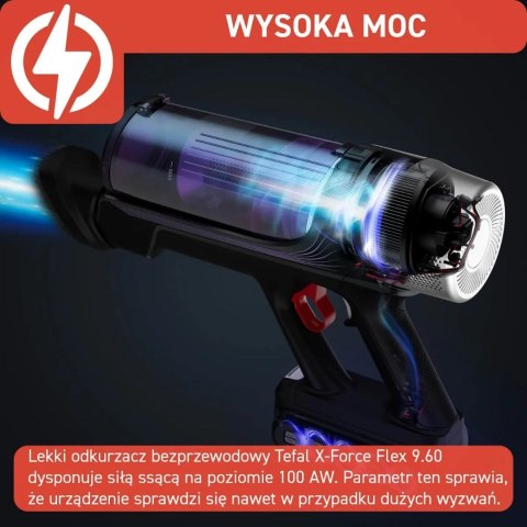 Odkurzacz bezprzewodowy TEFAL X-Force Flex 9.60