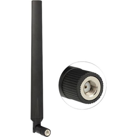 DELOCK WL-Antenne RP-SMA 4-7dBi Kippgelenk schwarz