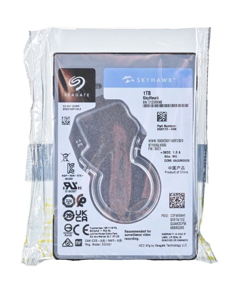 HDD Seagate SkyHawk mini 2,5" 1TB SATA ST1000LV000