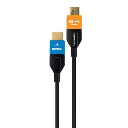 KABEL Ultra High Speed HDMI aktywny optyczny (AOC) z Ethernetem 10m czarny Gembird