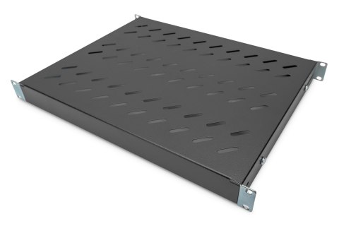 Digitus Półka ze zmiennymi szynami mocującymi do montażu stałego w szafach 483 mm (19")
