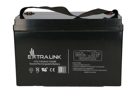Akumulator AGM 12V 100Ah bezobsługowy Extralink