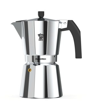 PEZZETTI Italexpress Kawiarka moka 0,45 l Aluminium, Czarny