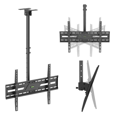 Uchwyt / wieszak sufitowy dla TV Maclean, max. obciążenie 50kg, 37-86", max VESA 600x400, MC-173