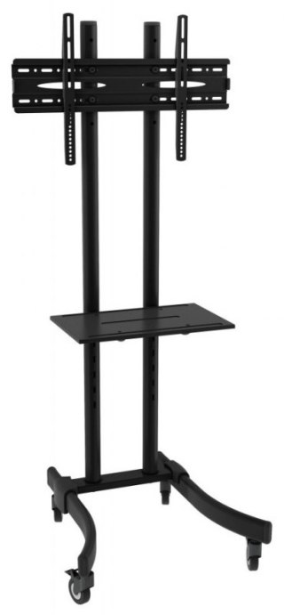 TECHLY Stojak mobilny TV 32-70" do 40kg regulowany półka AV ICA-TR23