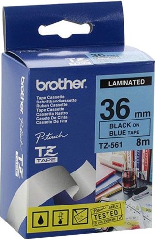 Taśma BROTHER Czarny TZ-561
