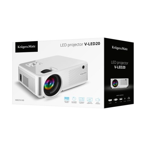 Projektor LED Kruger&Matz V-LED20 (OUTLET)