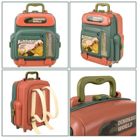 Dinozaury - zestaw w plecaku