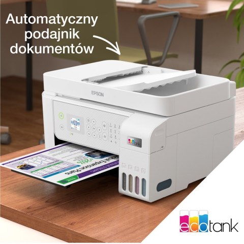 Epson EcoTank L5316 WiFi - wielofunkcyjna drukarka A4 z łącznością Wi-Fi i stałym zasilaniem w atrament