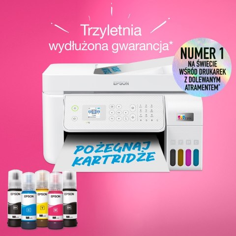 Epson EcoTank L5316 WiFi - wielofunkcyjna drukarka A4 z łącznością Wi-Fi i stałym zasilaniem w atrament