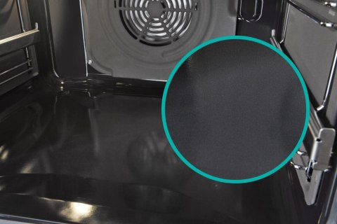 Kuchnia elektryczna GORENJE GECS5B70CLI Retro 50 cm | AirFry | funkcja Pizza | FrozenBake | kremowy