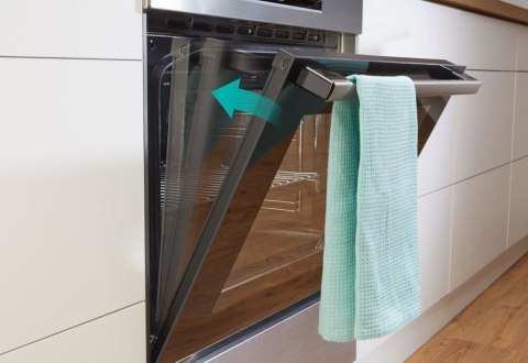 Kuchnia elektryczna GORENJE GECS5B70CLI Retro 50 cm | AirFry | funkcja Pizza | FrozenBake | kremowy