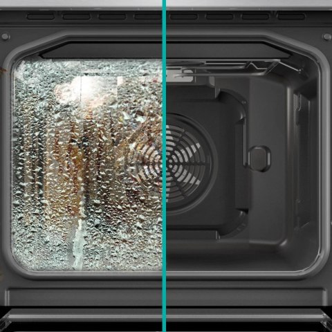 Kuchnia elektryczna GORENJE GECS5B70CLI Retro 50 cm | AirFry | funkcja Pizza | FrozenBake | kremowy