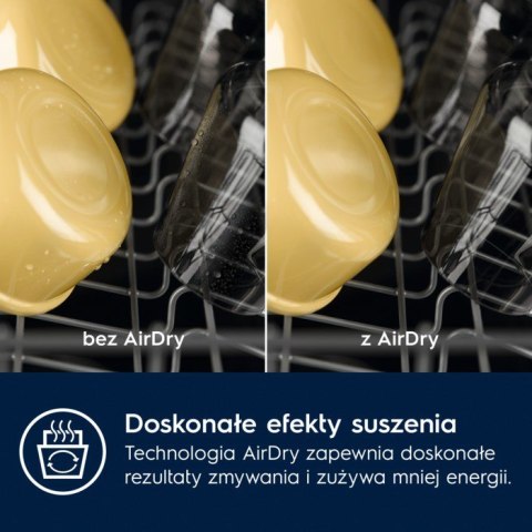 Zmywarka do zabudowy 45 cm ELECTROLUX EEM43200L | klasa C | 10 kpl | AirDry | termoobieg