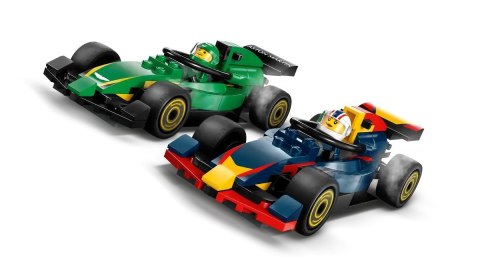 LEGO City 60445 - F1 Ciężarówka z bolidami RB20 i AMR24 F1