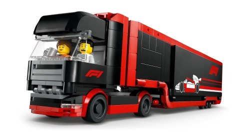 LEGO City 60445 - F1 Ciężarówka z bolidami RB20 i AMR24 F1