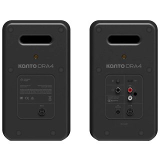Kanto Audio ORA4 - Głośniki referencyjne 140W USB-C / Bluetooth - Black (Para)