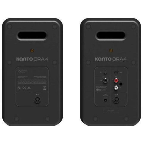 Kanto Audio ORA4 - Głośniki referencyjne 140W USB-C / Bluetooth - Black (Para)