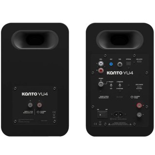 Kanto Audio YU4 - Głośniki aktywne 140W Bluetooth / Phono - Matte Black (Para)