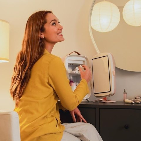 Cecotec CoolingBeauty 6000 Mirror Rose Nevera lodówka podróżna 6 l Prąd elektryczny Różowy