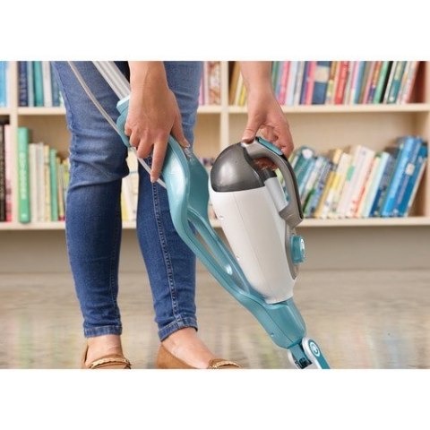 Black & Decker BHSM166DSM odkurzacz parowy Mop parowy 0,5 l 1600 W Kolor Aqua, Biały