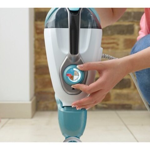 Black & Decker BHSM166DSM odkurzacz parowy Mop parowy 0,5 l 1600 W Kolor Aqua, Biały