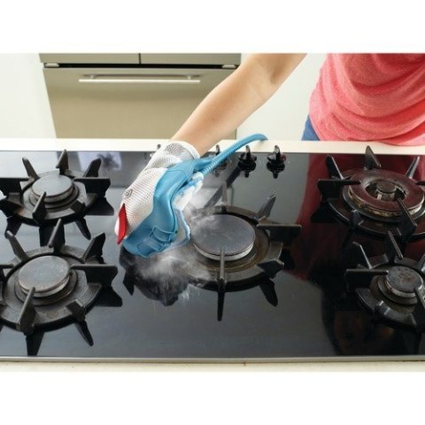 Black & Decker BHSM166DSM odkurzacz parowy Mop parowy 0,5 l 1600 W Kolor Aqua, Biały