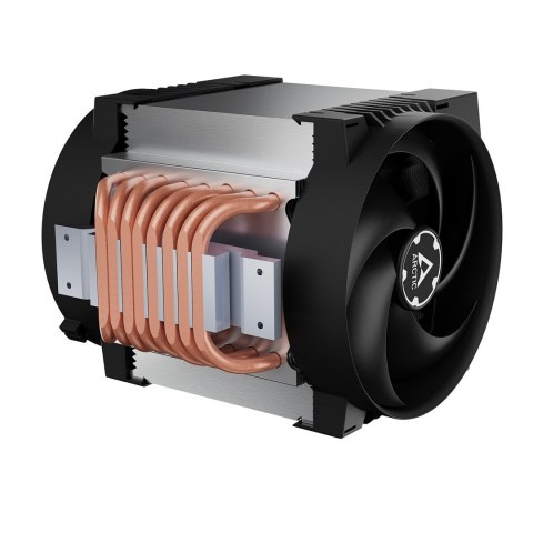 ARCTIC Freezer 4U-Altra Procesor Chłodnica powietrza 12 cm Czarny 1 szt.