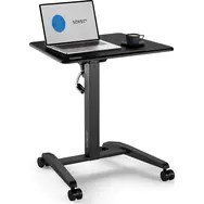 Biurko SENSE7 biurko mobilne Czarne 70 cm x 52 cm czarny