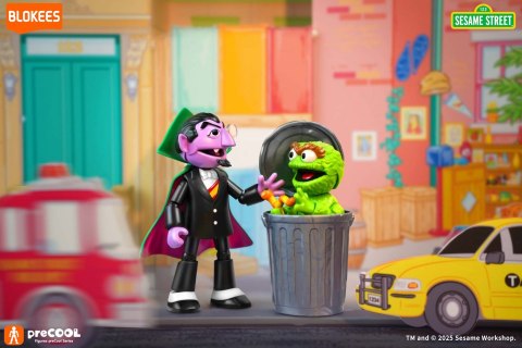BLOKEES SESAME STREET FIGURES preCOOL S1 - OSCAR