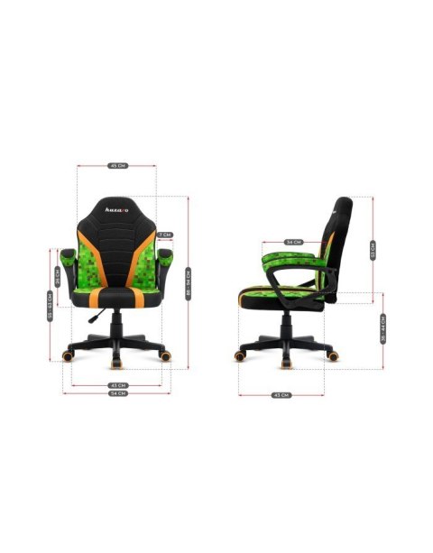 Fotel gamingowy dla dziecka HZ-Ranger 1.0 Pixel mesh (OUTLET)