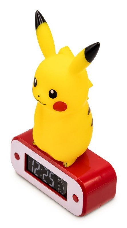 TF POKEMON LIGHT-UP ALARM CLOCK - PIKACHU