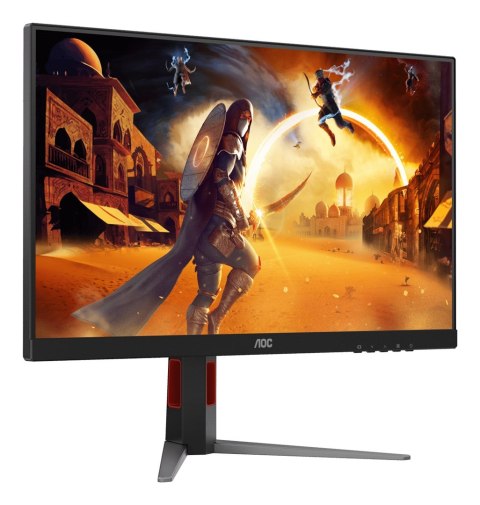 AOC G4 Q27G4ZD monitor komputerowy 68,6 cm (27") 2560 x 1440 px Quad HD QD-OLED Czarny, Czerwony