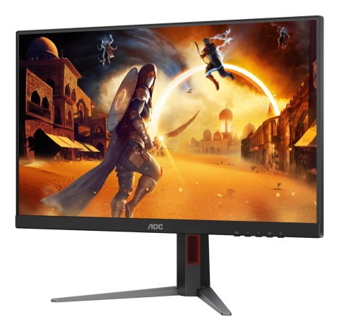 AOC G4 Q27G4ZD monitor komputerowy 68,6 cm (27") 2560 x 1440 px Quad HD QD-OLED Czarny, Czerwony