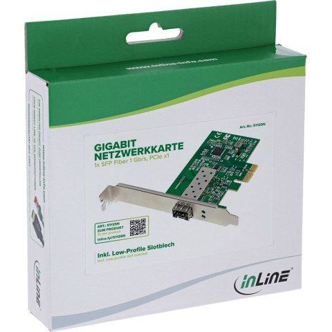 InLine 51125N adapter Wewnętrzny
