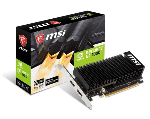 Karta graficzna MSI GeForce GT 1030 2GHD4 LP OC 2GB DDR4 (GT 1030 2GHD4 LP OC)
