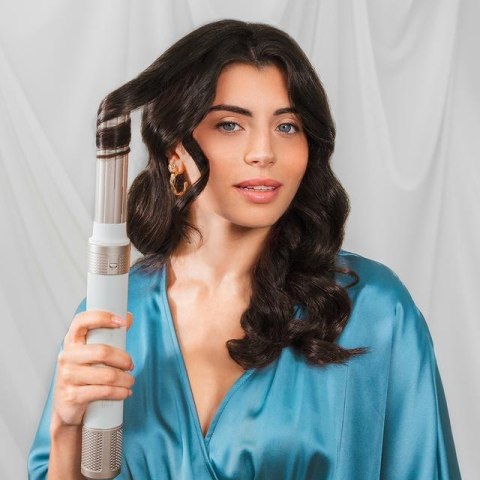 Suszarko-lokówka Cecotec 14w1 Bamba CeramicCare AirGlam Champagne