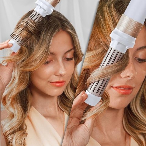 Suszarko-lokówka Cecotec 14w1 Bamba CeramicCare AirGlam Champagne