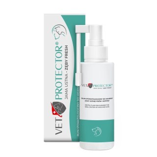 JM SANTE VET PROTECTOR JAMA USTNA ZĘBY FRESH płyn 100ml