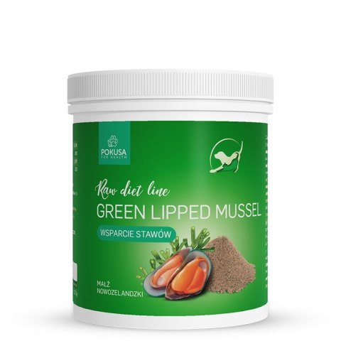 Pokusa Raw Diet Line Green Lipped Mussel 150g