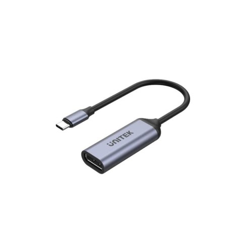 Kabel adapter Unitek V1415A USB-C - DisplayPort 1.4 8K 60Hz, M/F Kabel adapter Unitek V1415A USB-C - DisplayPort 1.4 8K 60Hz, M/F