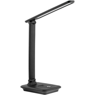 Lampka biurkowa LED Maclean, max. 9W, 220-240V AC, możliwość zmiany barwy, ściemnialna, 450lm, MCE614 B czarna
