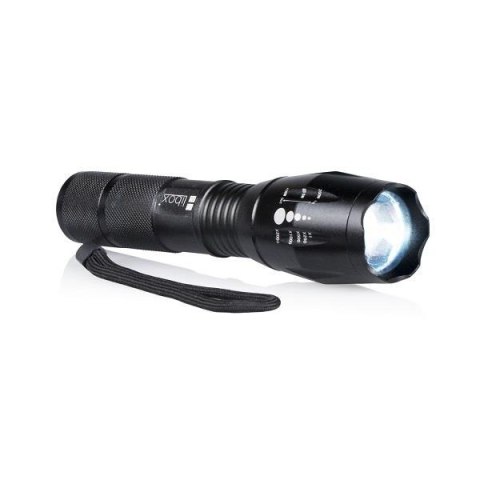 Latarka akumulatorowa LIBOX LB0110 Taktyczna LED T6 ZOOM Latarka akumulatorowa LIBOX LB0110 Taktyczna LED T6 ZOOM