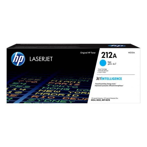 Toner HP 212A (W2121A) Cyan Toner HP 212A (W2121A) Cyan