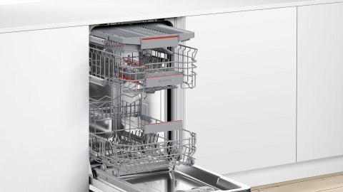 Zmywarka do zabudowy 45 cm BOSCH SPV4HMX49E Serie 4 | klasa B | 10 kpl | ExtraDry | SpeedPerfect | WiFi Home Connect