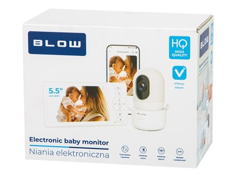 Niania elektroniczna BLOW z monitorem 5,5" LCD WiFi